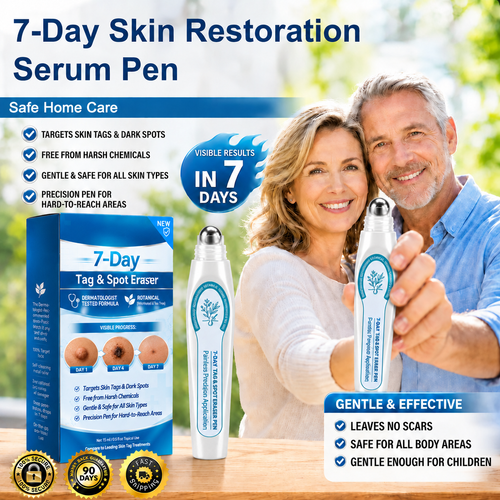 7-Day Skin Tag & Spot Eraser Painless & Scar-Free Advanced Imperfection Removal Rollerball Pen