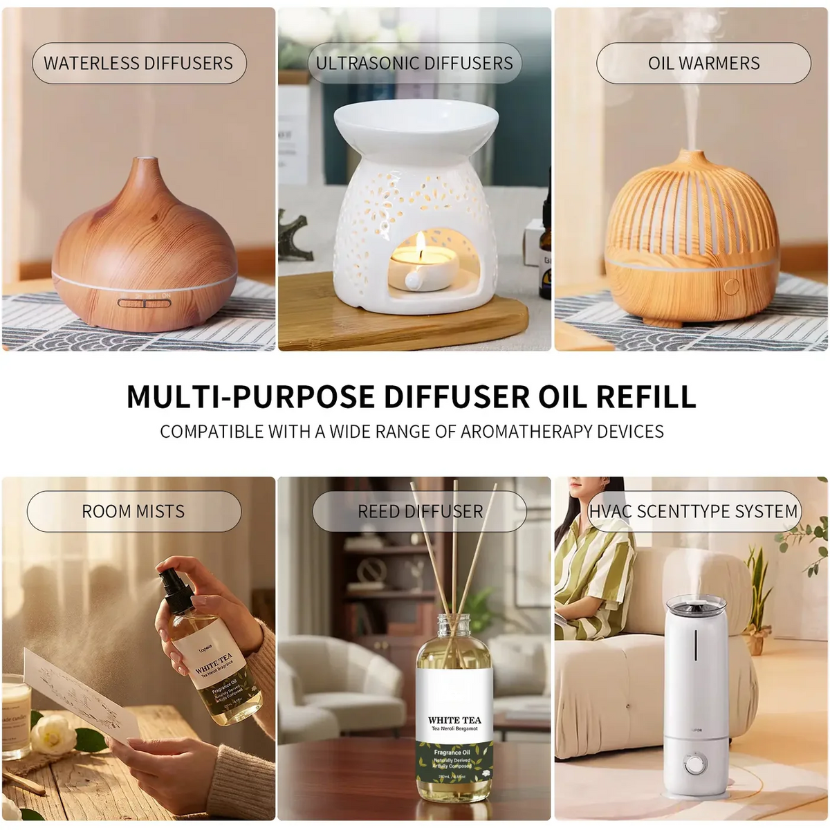 Luxury Hotel-Inspired Diffuser Oil Refill
