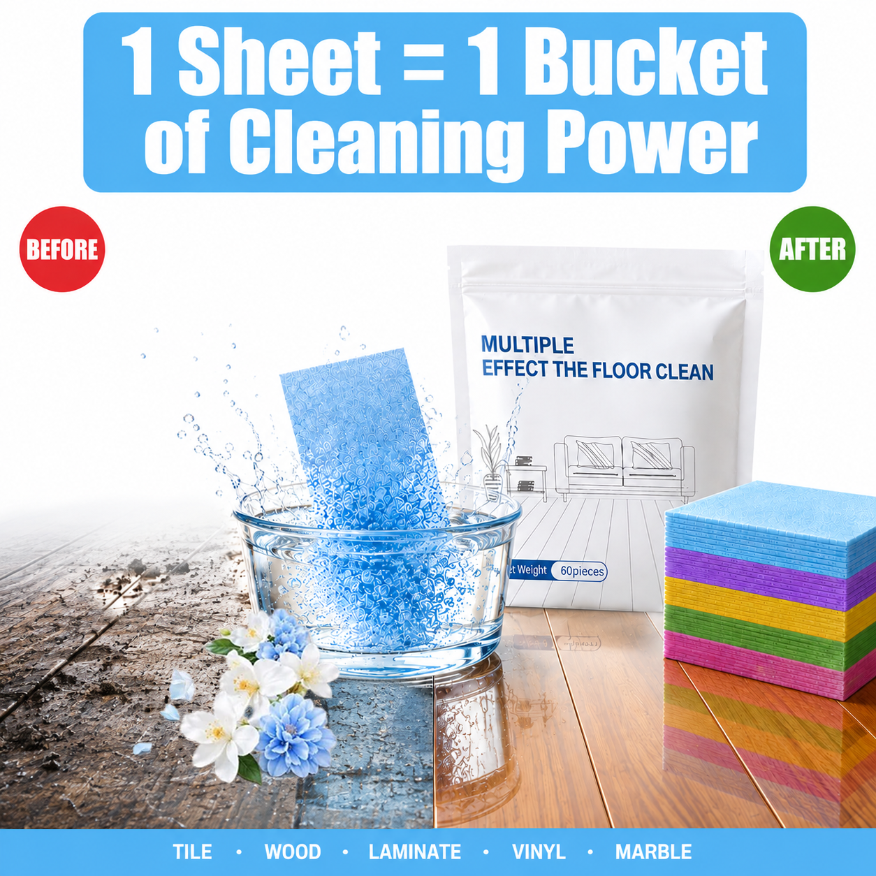 Floor Cleaning Tablets That Make Mop Day Simple