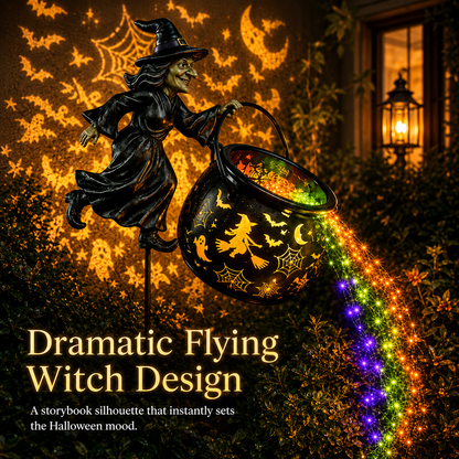 🎃 🎁Today 60% OFF🎁Halloween Witch Cauldron Garden Lamp