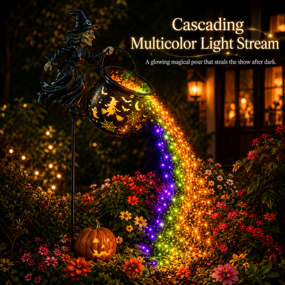 🎃 🎁Today 60% OFF🎁Halloween Witch Cauldron Garden Lamp