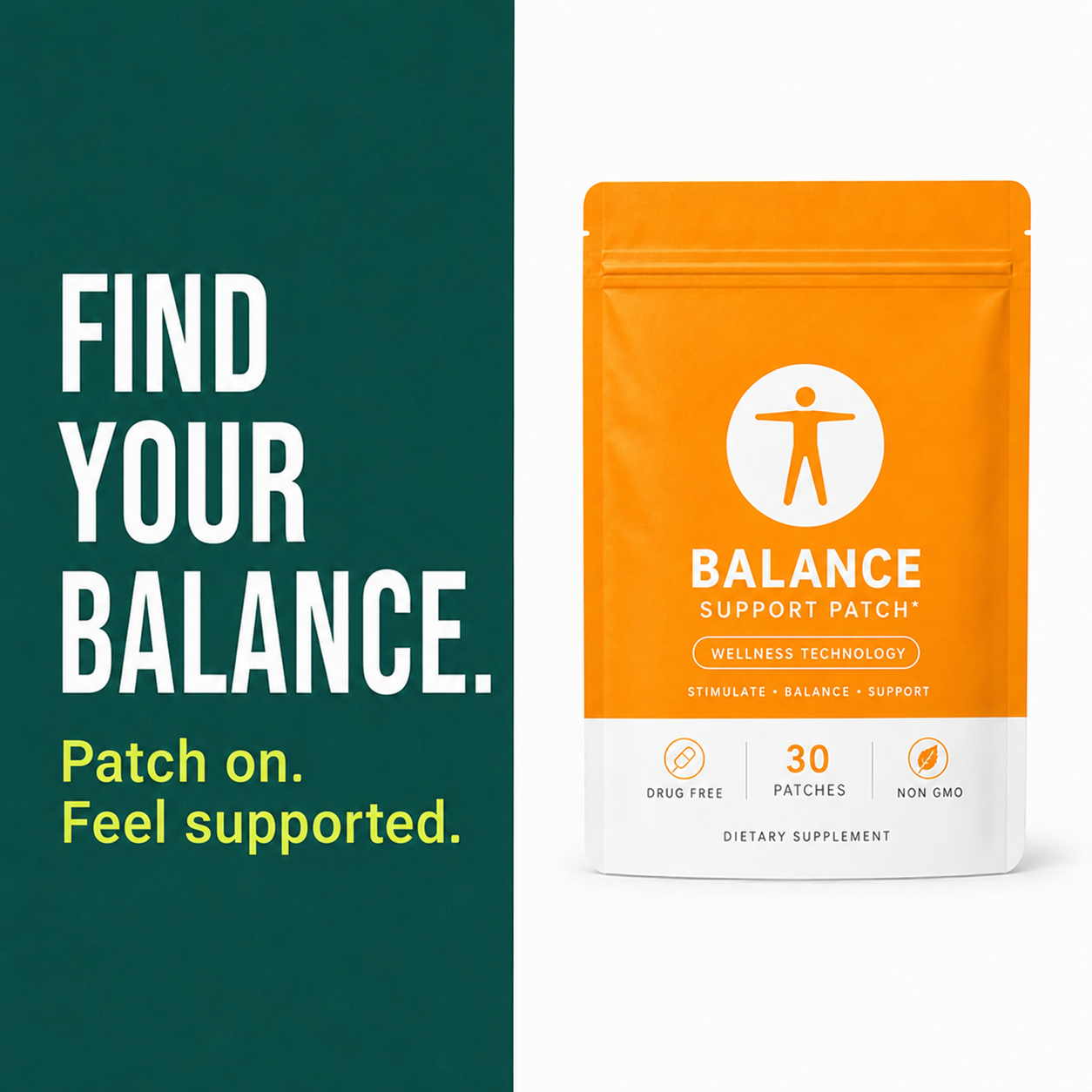 Mepilo Everyday Balance Support Patches