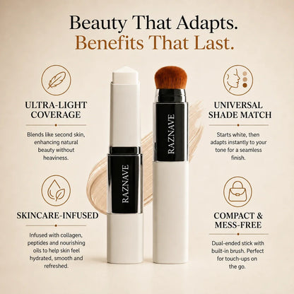 Raznave™ TrueTone Adaptive Foundation Stick